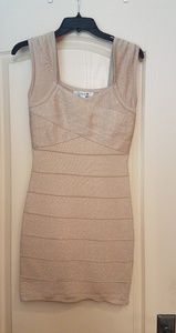 Forever 21 champagne sheath dress